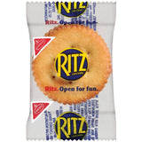 Nabisco Ritz Crackers, Classic Butter Flavor, Individual Snack Packs, 300 Count Bulk Case, 0.23 oz Each