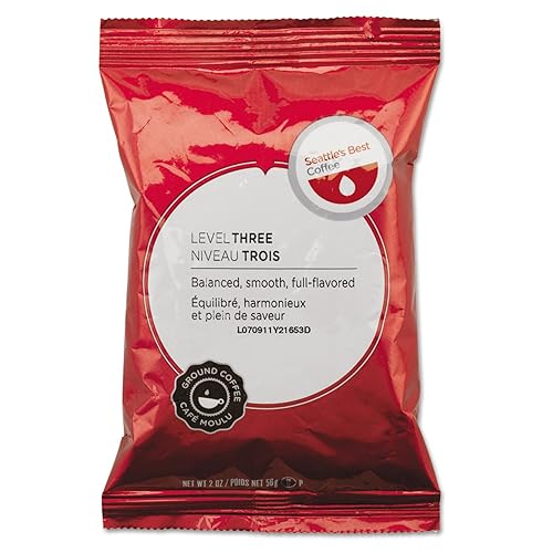 Premeasured Coffee Packs, Signature-Level 3, 2 oz Packet, 18/Box