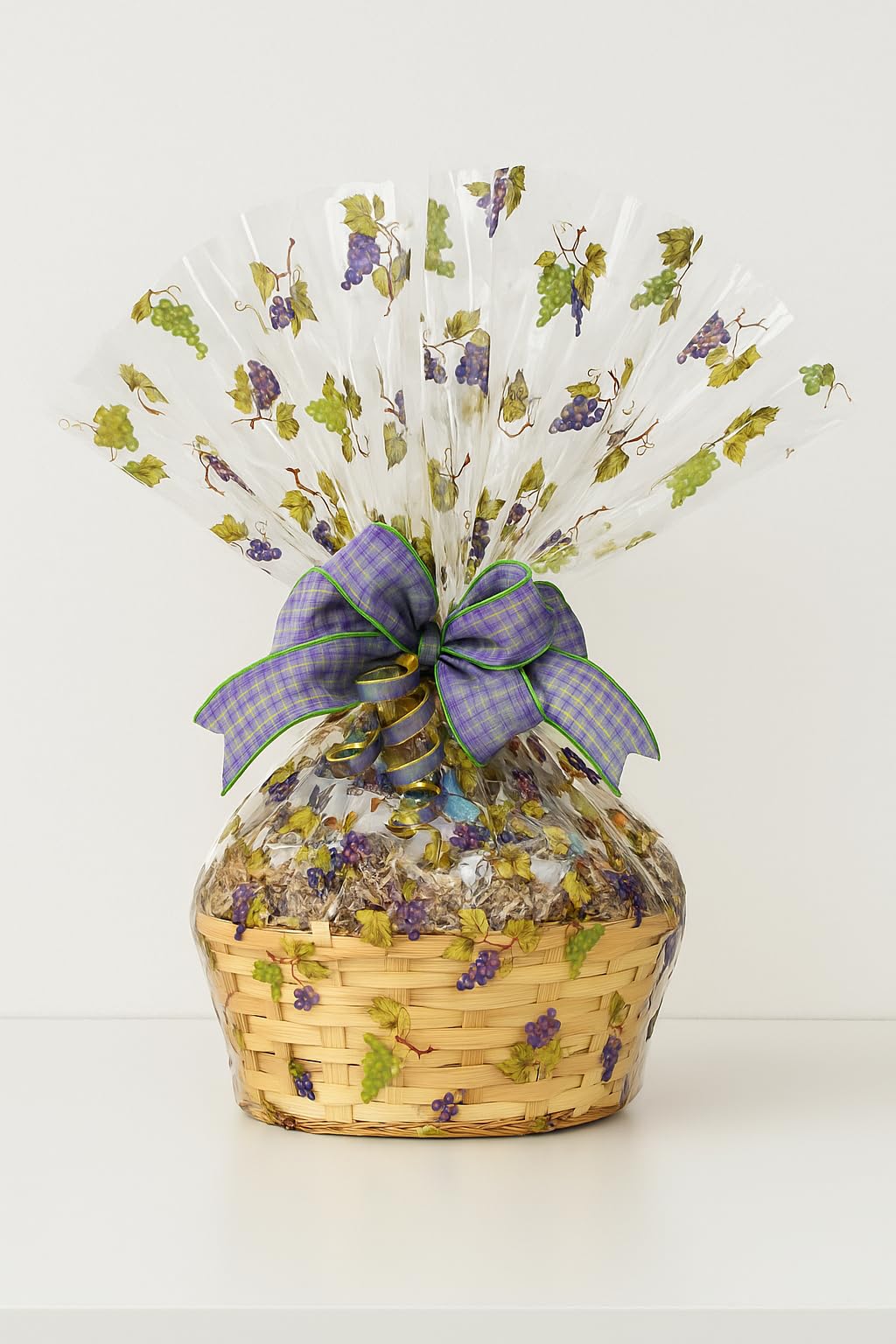 Handcrafted Gift Basket with Chocolates, Cookies, Snacks & Candy. Perfect for Birthdays, Sympathy, Holidays, Clients & Thank You Gifts (Upgrade
