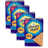 Value Pack Honey Maid Honey Graham Crackers - 14.4 oz Boxes (Pack of 4) - Classic Snack for S’Mores, Baking & Snacking (108 Full Sized Crackers)