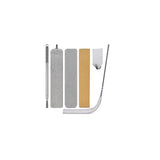 Retractable Gap Dust Cleaner, 40” Flat Cleaner with Hanging Hook, Bendable and Detachable Head Microfiber Duster, Washable Dust Brush for Home, AC