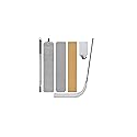 Retractable Gap Dust Cleaner, 40” Flat Cleaner with Hanging Hook, Bendable and Detachable Head Microfiber Duster, Washable Dust Brush for Home, AC