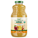 Pure Anatolia Organic Yellow Detox Juice 32 fl oz - Apple Juice Organic Blend with Ginger Liquid & Cinnamon - No Preservatives, Gluten Free