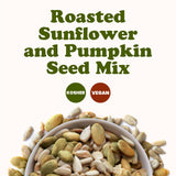 Food to Live Dry Roasted Sunflower and Pumpkin Seed Mix, 8 Ounces - Oven Roasted, No Oil added, Natural Snack, Rich in Protein, Perfect for Baking