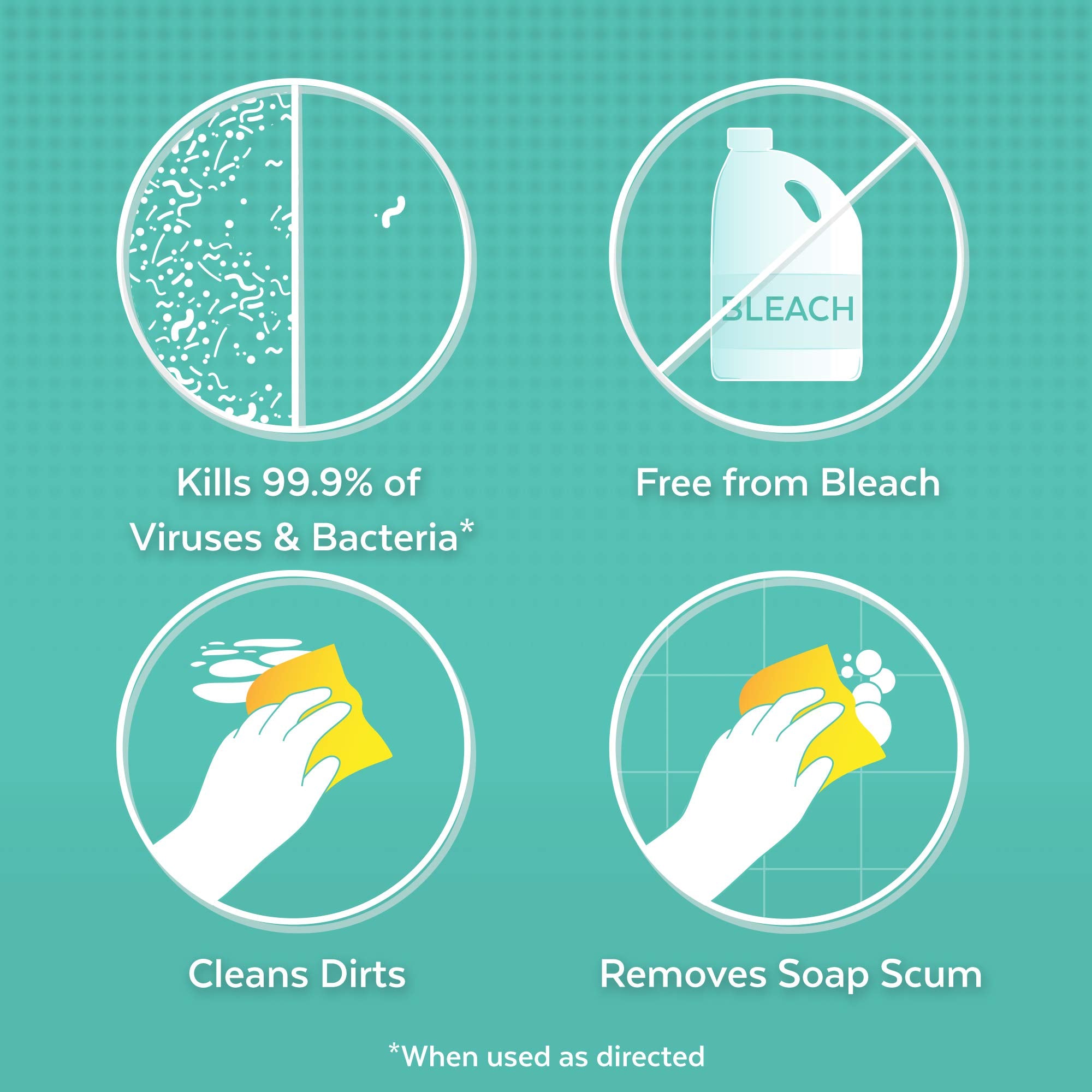 Lysol Smart Multi-Purpose Cleaner, Refill Cartridge, Fresh Waterfall, 0.39 Fl oz