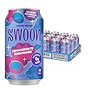 Swoon Swoonberry Lemonade - Zero Sugar Lemonade Drink with Magnesium, Sugar Free Berry Flavor, Low Calorie Beverage, Healthy Soda Alternative, Sugar