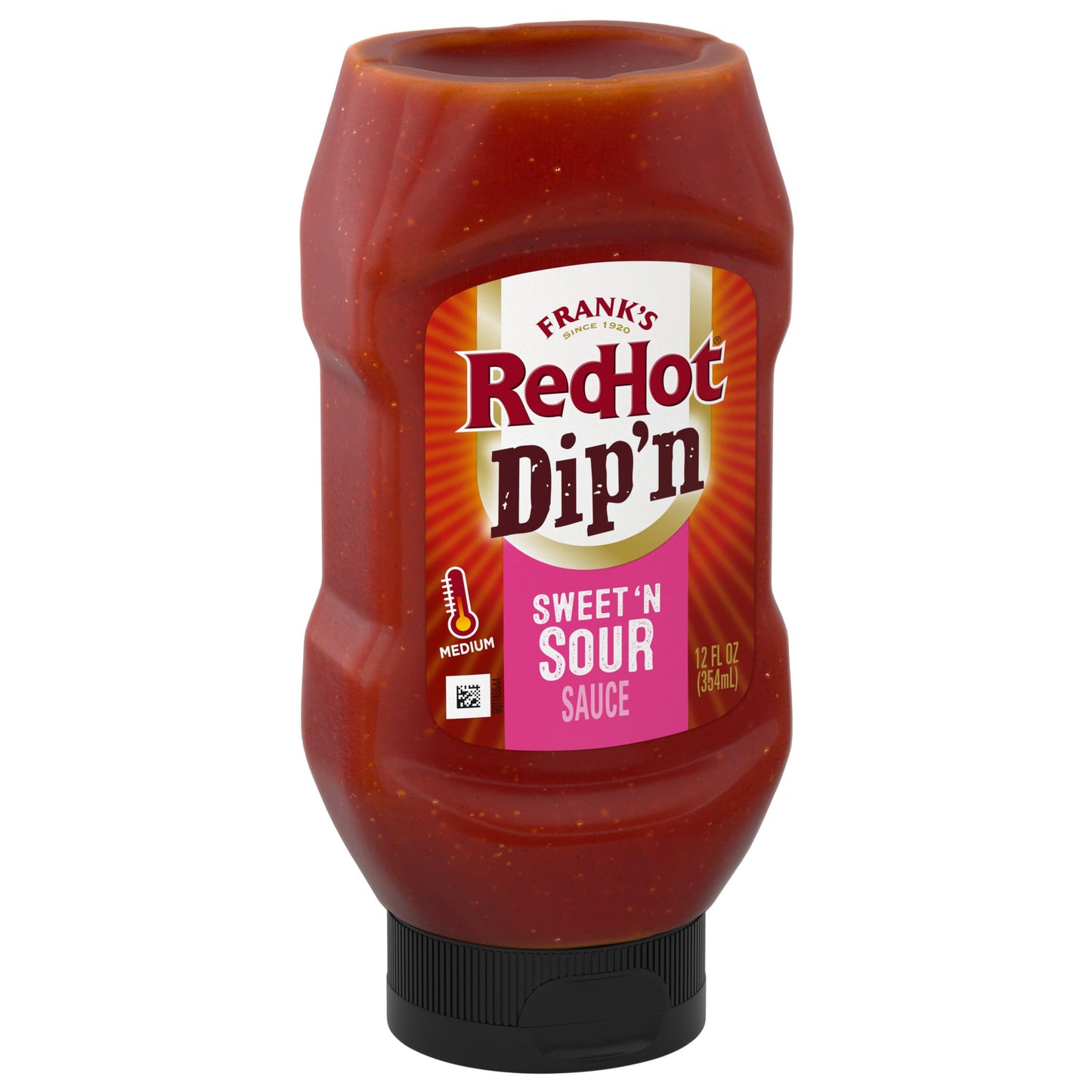 Frank's RedHot Dipping Sauce, Sweet & Sour, Glaze or Marinade, No Mess, Delicious with Meatballs, Chicken Tenders, Egg Rolls, Stir-Fry, and More, 12