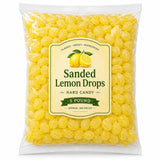 Sanded Lemon Drop Hard Candy - 5 lb (Approx. 450 pieces)