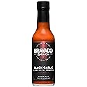 Bravado Spice Black Garlic Carolina Reaper Hot Sauce | Gourmet Sauce for Wings & Ramen | Featured on Hot Ones Season 6