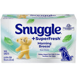 Snuggle Plus SuperFresh Fabric Softener Dryer Sheets with Static Control and Odor Eliminating Technology, Original, 105 Count
