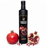 HOMA Pomegranate Vinegar - Gourmet Salad Vinegar for Cooking, Natural Tangy Culinary Flavor, Premium Glass Bottle, 8.4 Fl Oz (250ml), Inspired by Classic Balsamic vinegar