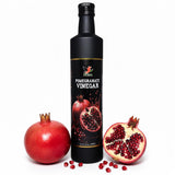 HOMA Pomegranate Vinegar - Gourmet Salad Vinegar for Cooking, Natural Tangy Culinary Flavor, Premium Glass Bottle, 8.4 Fl Oz (250ml), Inspired by Classic Balsamic vinegar