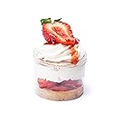 DE L'OR CAKERY White Chocolate Strawberry Hibiscus Cake Jar| Ready to Eat Cake in a (10oz) - Set of 3, Gourmet Cupcakes, Individual Desserts in a Jar