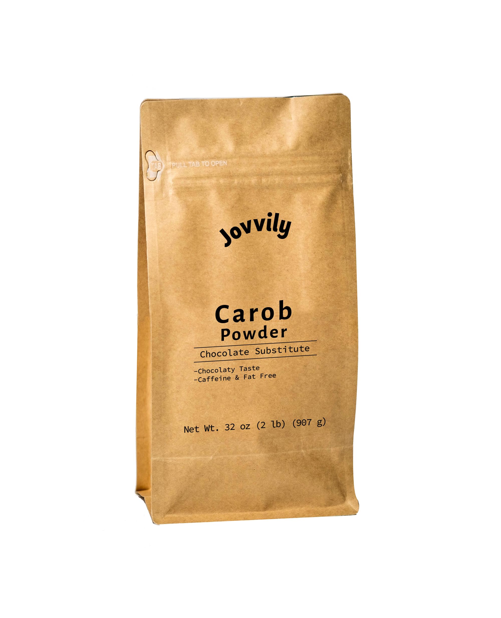 Jovvily Carob Powder - 2 lb - Milkshakes - Smoothies - Baked Goods