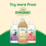 Dynamic Health Organic Ginger Juice - Bold, Plant-Powered Flavor for Wellness Support - USDA Organic, No Added Sugar, Kosher Certified - 31 Servings