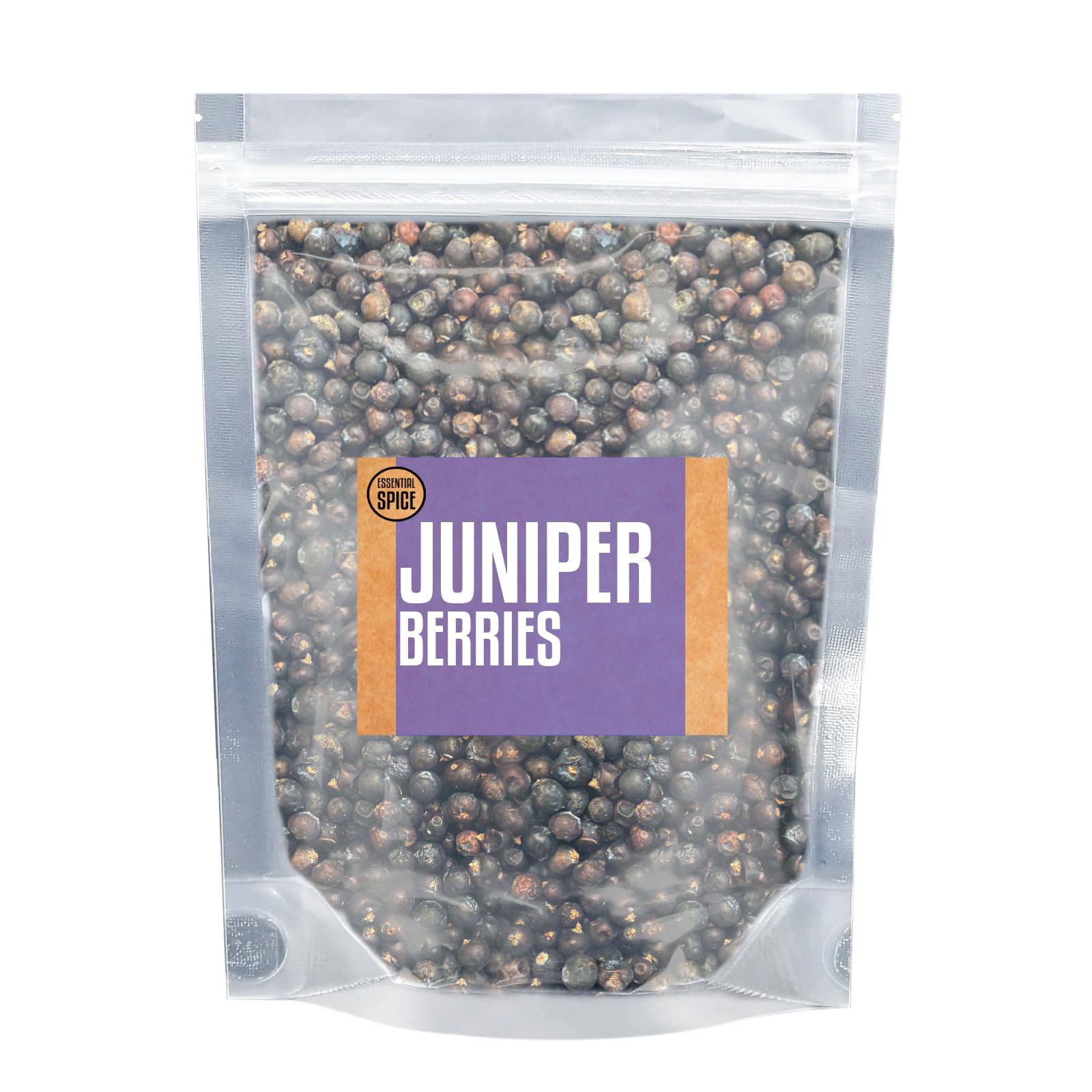 Essential Spice Juniper Berries, 64 oz - Piney, Fresh & Slightly Sweet Flavor - Whole Dried Berries for Gin, Marinades, Sauerkraut & Game Meat