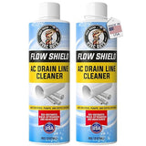 AC Drain Line Cleaner 2 Pack | Prevent Buildup and Overflow | 8oz - Up to 3 Months of Protection | Fast Acting & Long Lasting Bio-Enzymatic Formula
