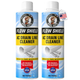 AC Drain Line Cleaner 2 Pack | Prevent Buildup and Overflow | 8oz - Up to 3 Months of Protection | Fast Acting & Long Lasting Bio-Enzymatic Formula
