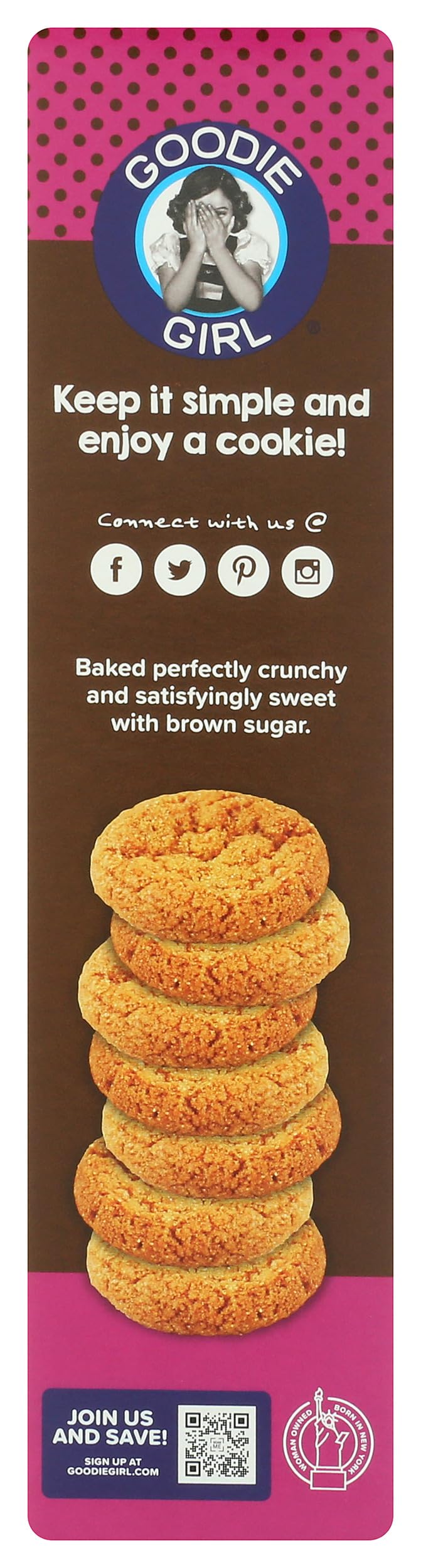 Goodie Girl Brown Sugar Cookies, 5.5 OZ