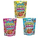 Zimply Foods Sweet and Sour Gummy Mix Candy Variety Pack, 3-Packs Each 8.8 Oz Salad Candy. Tiktok Candy Addictive Irresistible Mixed Ready to Eat