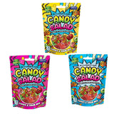 Zimply Foods Sweet and Sour Gummy Mix Candy Variety Pack, 3-Packs Each 8.8 Oz Salad Candy. Tiktok Candy Addictive Irresistible Mixed Ready to Eat