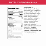 Nature's Path Organic Flax Plus Red Berry Crunch Cereal, 10.6 oz (Pack of 1), Non-GMO
