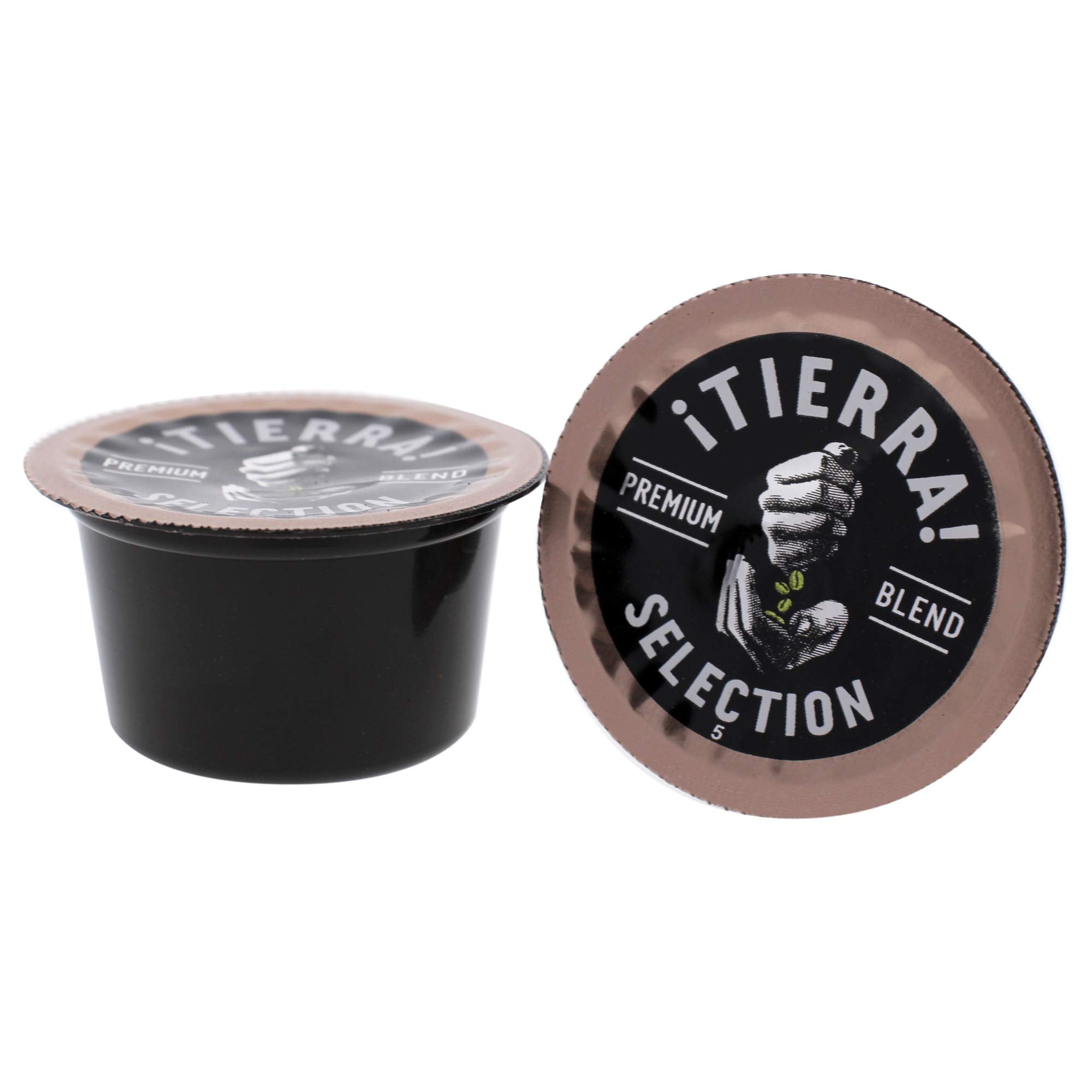 Lavazza BLUE Espresso ¡Tierra! Selection Premium Blend Single Dose Coffee Capsules,100 Count (Pack of 1)