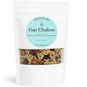 Gut Chakra | Artisanal Ayurvedic Herbal Loose-Leaf Tea | Hand-Blended in Small Batches | Caffeine-Free | Ginger, Fennel, Licorice, Cinnamon & Hibiscus