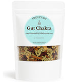 Gut Chakra | Artisanal Ayurvedic Herbal Loose-Leaf Tea | Hand-Blended in Small Batches | Caffeine-Free | Ginger, Fennel, Licorice, Cinnamon & Hibiscus