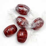 Root Beer Barrels Hard Candy - 2lb Bulk Bag (Approximately 130 pcs) - Old Fashioned Hard Candy - Individually Wrapped Bulk Candy - The Hampton Popcorn