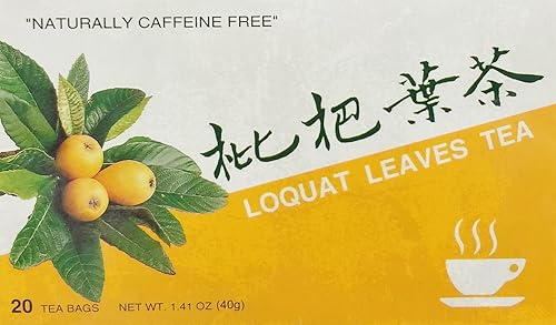 1.41oz Loquat Leaves Tea by Kinginseng Product (One Box Per Order)