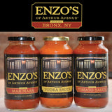 Enzo’s of Arthur Avenue Authentic Tomato Sauce, Authentic Homemade Italian Cuisine, Tomato Sauce, 1 Pack, 24 oz