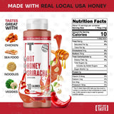 Taste Flavor Co. Grilling, Dipping Sauce and Marinade, Great Tasting, Low-Calorie Sauces, Keto Friendly, No Oils (5 Pack, Hot Honey Sriracha)