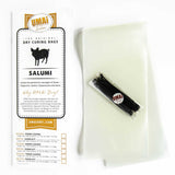 UMAi Dry 50mm Dry Sausage Casings (30 ft) - Make Homemade Salami, Pepperoni & Dry-Cured Sausage, Makes 25-30 lbs of Meat