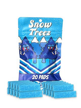 SnowTree - MINI BoroBuddy Replacement Pads (Pack of 20) - Circular Scrubbing Sponge Pads and Rectangular Pads to Fit into Your BoroBuddy MINI Magnetic