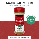 My Secrets Peggy's Food Magic Moments Holiday Sweet Mix - Sugar Free Sweetener with Cinnamon, Ginger, Cloves & Nutmeg - Keto & Gluten-Free Christmas