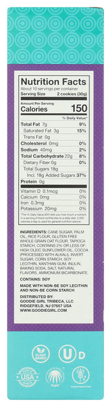 Goodie Girl Super Stuffed Chocolate Crème Cookies, 10.4 OZ