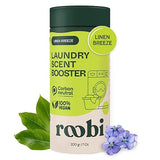Roobi Sustainable Laundry Scent Booster Beads. Linen Breeze Fragrance Laundry Beads. Up to 20 Washing Cycles. Carbon Neutral, 100% Vegan.
