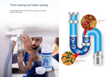 3-bottle pipeline dredging agent, sewage cleaning agent, kitchen bathroom sewage deodorization, cleaning and dredging