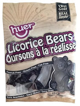 Huer Licorice Bears Gummy Candy, 120g/4.2 oz