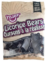 Huer Licorice Bears Gummy Candy, 120g/4.2 oz