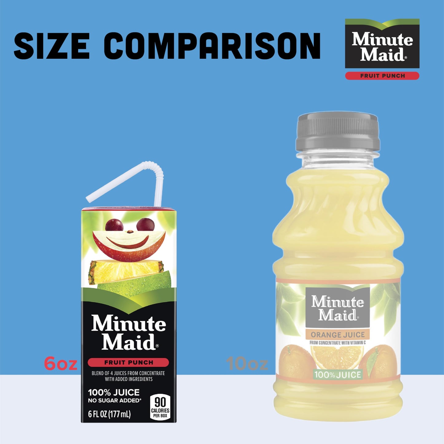 Minute Maid 6oz 8pk Fruit Punch w/ Calcium & Vitamin C
