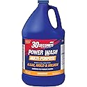 30 SECONDS Pressure Washer Concentrated Cleaner - Power Cleans Stains from Algae, Mold & Mildew, Dirt, Grime - Makes up to 20 Gallons