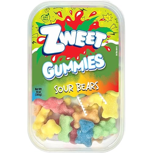 Zweet Gummy Sour Bears - 10 oz. Tub