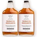 Cocktail Crate Premium Drink Mixer Sriracha Margarita | Award Winning Craft Cocktail Mixers for True Connoisseurs | Premium Cocktail Syrup Creations |
