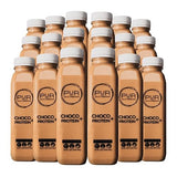 PUR Cold-Pressed Juice - Nut Mylk + Daily Protein 18 Pack - Choco - Plant-Based Drink with Almond & Coconut Milk, Dates, Pea Protein, Cocoa, Cinnamon