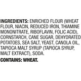Snack Factory Pretzel Crisps Bites, Sea Salt Pretzels, 12 Oz