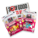 Sow Good Freeze Dried Candy Crunchy Bears 2 Pack - Perfect for Snacking & Parties