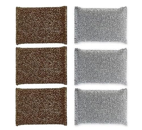 Univen Sponge Gold or Silver Color Non Scratch Polyester and Polyurethane by Sterlings Made in Israel (6)