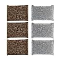 Univen Sponge Gold or Silver Color Non Scratch Polyester and Polyurethane by Sterlings Made in Israel (6)